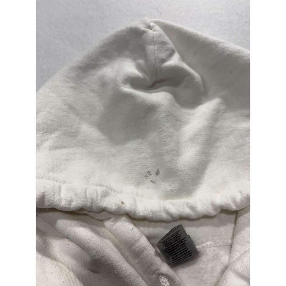 Gildan Hoodie Mens Large White El Dak Cowboy Graphic Fleece Pullover Football - Picture 3 of 11